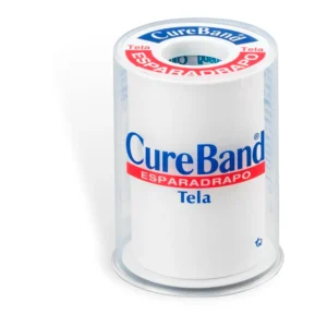 ESPARADRAPO TELA CUREBAND 3 x 5 YDAS - CARRETE x 1 UND
