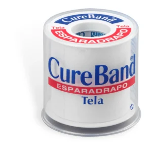 ESPARADRAPO TELA CUREBAND - CARRETEO x 1/2 x 5 YDAS