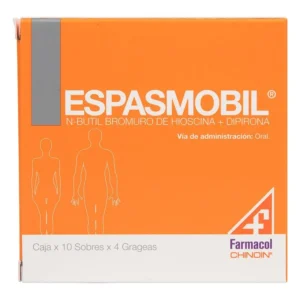 ESPASMOBIL - CAJA 10 SOBRES x 4 GRAGEAS