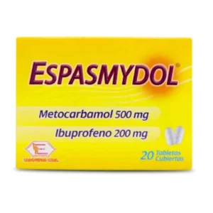 ESPASMYDOL 500 MG + 200 MG - CAJA x 20 TAB CUB