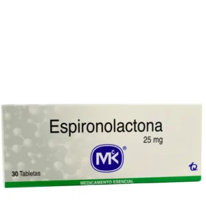 ESPIRONOLACTONA 25 MG - CAJA x 30 TAB