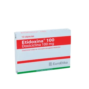 ETIDOXINA 100 MG - CAJA x 10 CAP