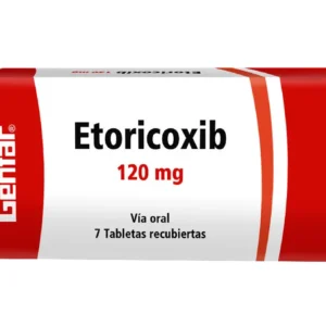 ETORICOXIB 120 MG - CAJA x 7 TAB REC.