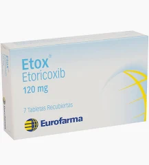 ETOX 120 MG - CAJA x 7 TAB REC.