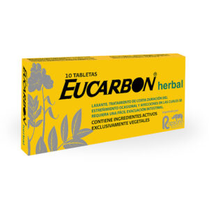 EUCARBON HERBAL - CAJA x 10 TAB