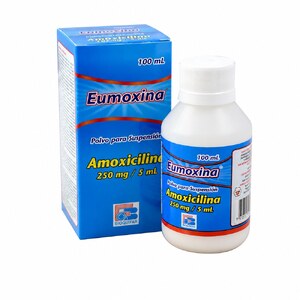 EUMOXINA 250 MG/5ML POLVO SUSPS. - FCO x 100 ML