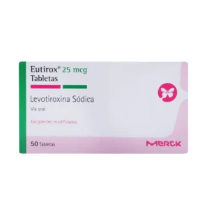 EUTIROX 25 MCG - CAJA x 50 TAB