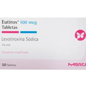 EUTIROX NF 100 MCG - CAJA x 50 TAB