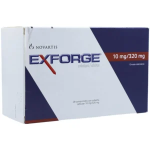 EXFORGE 10 MG/320 MG - CAJA x 28 TAB