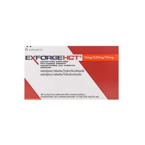 EXFORGE HCT 10 MG/320 MG/25 MG - CAJA x 28 COMP