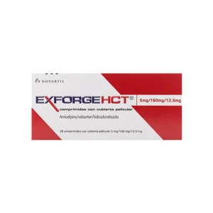 EXFORGE HCT 5 MG/160 MG/12.5 MG - CAJA x 28 COMP