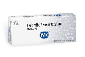 EZETIMIBE/ROSUVASTATINA 10 MG/20 MG - CAJA x 30 TAB