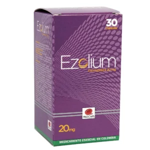 EZOLIUM 20 MG - CAJA x 30 CAPSULAS