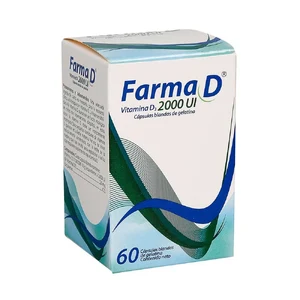 FARMA D 2000 UI - CAJA x 60 CAPS BLANDAS