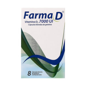 FARMA D3 7000 UI - FCO x 8 CAPS