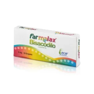 FARMALAX 5 MG - CAJA x 10 GRAGEAS