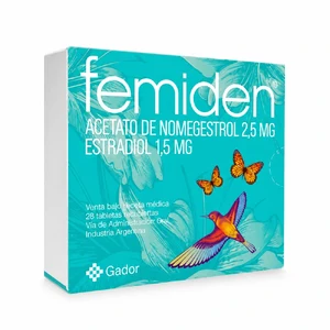 FEMIDEN 1,5 MG/2,5MG - CAJA x28 TAB RECU
