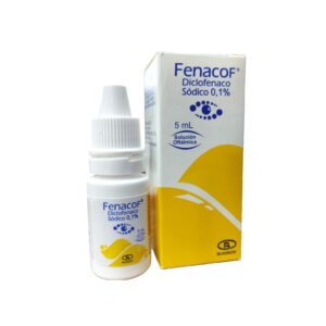 FENACOF 0.1% SLN OFT - FCO x 5 ML (DICLOFENACO SODICO)