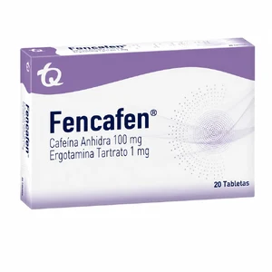 FENCAFEN 100 MG/1 MG - CAJA x 20 TAB