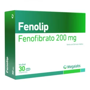FENOLIP 200 MG - CAJA x 30 CAP