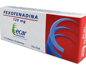 FEXOFENADINA 120 MG - CAJA x 10 TAB