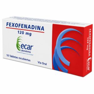 FEXOFENADINA 120 MG - CAJA x 10 TAB