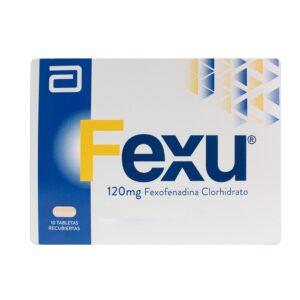 FEXU 120 MG - CAJA x 10 TAB. REC.