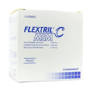 FLEXTRIL C + MSM SABOR NARANJA - CAJA x 15 SOB