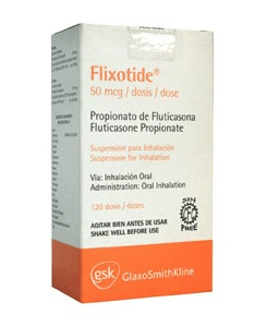 FLIXOTIDE 50 MCG - INHALADOR x 120 DOSIS