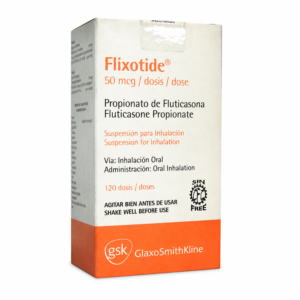 FLIXOTIDE 50 MCG - INHALADOR x 120 DOSIS