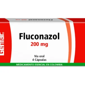 FLUCONAZOL 200 MG - CAJA x 4 CAP