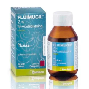 FLUIMUCIL 2% 20 MG/ML JARABE NIÑOS - FCO x 120 ML