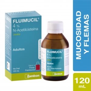 FLUIMUCIL 4% 40 MG/ML JARABE ADULTOS - FCO x 120 ML