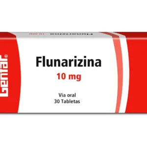 FLUNARIZINA 10 MG - CAJA x 30 TAB