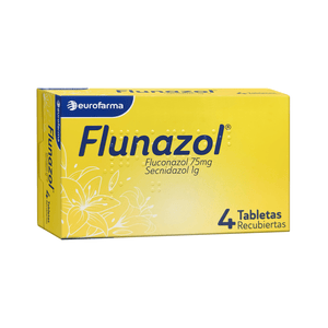 FLUNAZOL 75 MG/1 GR - CAJA x 4 TAB REC.