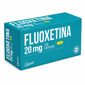 FLUOXETINA 20 MG - CAJA x 300 CAPSULAS