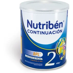 FORMULA INFANTIL NUTRIBEN CONTINUACION 2 X 400 GR