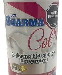FORTISURE/LCB DHARMA COL COLAGENO HIDROLIZADO/RESVERATROL POLVO - LATA x 700 GR SABOR VAINILLA