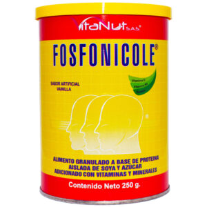 FOSFONICOLE GRANULADO - LATA x 250 GR - SABOR VAINILLA