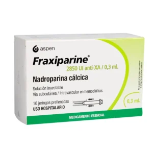 FRAXIPARINE 30 MG/0.3 ML SLN INY - CAJA x 10 JERINGAS PRELLENADAS