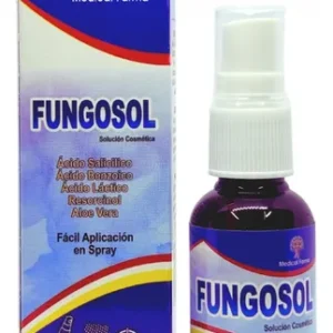 FUNGOSOL (ACIDO SALICILICO+ACIDO BENZOICO+ ACIDO LACTICO + RESORCINOL+ ALOE VERA) SPRAY X30ML(MEDICAL FARMA LC)