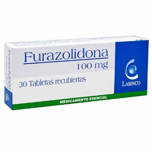 FURAZOLIDONA 100 MG - CAJA x 30 TAB