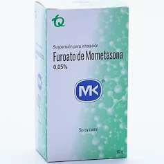 FUROATO DE MOMETASONA 0.05% SPRAY SUSP INH - FCO x 10 GR