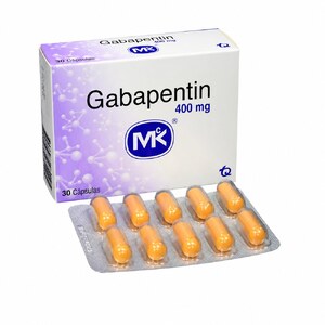GABAPENTIN 400 MG - CAJA x 30 CAP