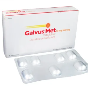 GALVUS MET 50 MG/1000 MG - CAJA x 28 COMP