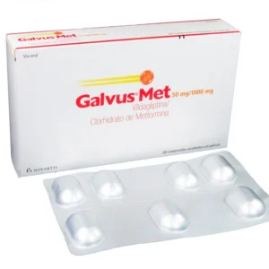 GALVUS MET 50 MG/1000 MG - CAJA x 56 COMP