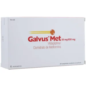 GALVUS MET 50 MG/850 MG - CAJA x 28 COMP