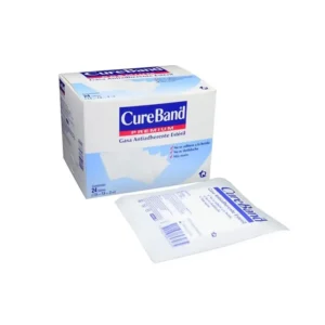 GASA CUREBAND MEDICAL GASA ANTIADHERENTE ESTERIL 7.5 CM x 7.5 CM SOBRE x 5 UND