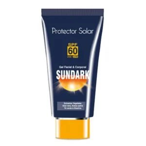 GEL FACIAL & CORPORAL CON PROTECTOR SOLAR SUNDARK SPF 60+ - TUBO x 60 GR