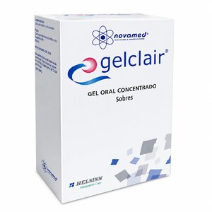 GELCLAIR GEL ORAL CONCENTRADO - CAJA x 3 SOBRES x 15 ML C/U
